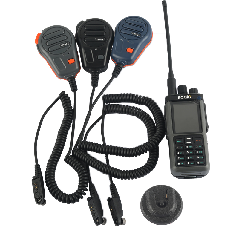 iradio艾迪欧UV98Plus对讲机手咪UV99 CP-1800对讲机防水喊话器