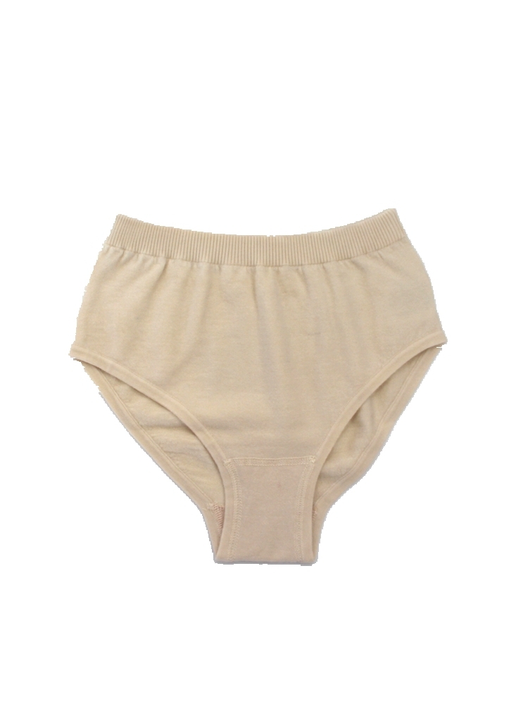 100%纯山羊绒三角内裤精纺68支暖宫暖腰抗起球中腰防寒纯色三角裤