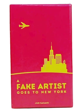 A fake artist goes to New York全英文冒牌艺术家休闲聚会卡牌