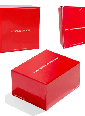 英文版We're Not Really Strangers情侣沟通互动游戏卡牌桌游扩展