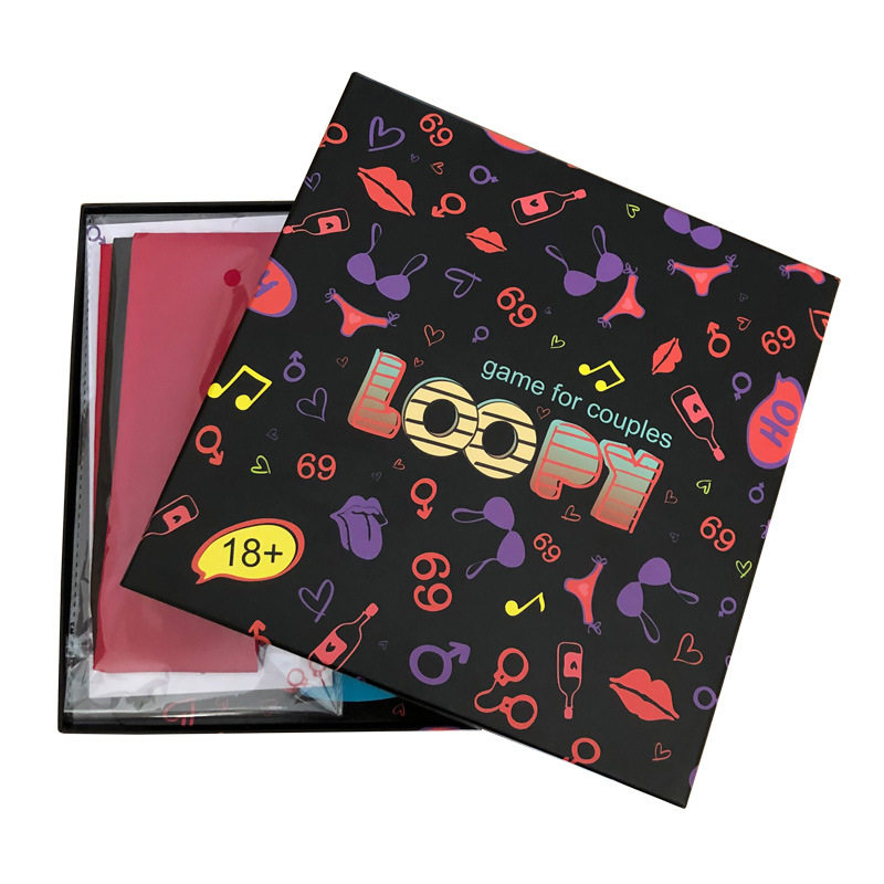 全英文LOOPY Game for Couples改善沟通和关系的疯狂情侣游戏卡牌