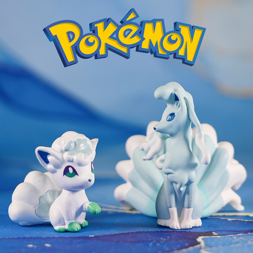 冰六尾九尾摆件模型手办