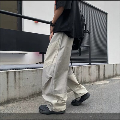 新款男童女童休闲裤宽松直筒阔腿裤