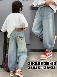 牛仔裤 男女童休闲宽松中大童儿童潮韩版 少量现货福利新款 2026春季