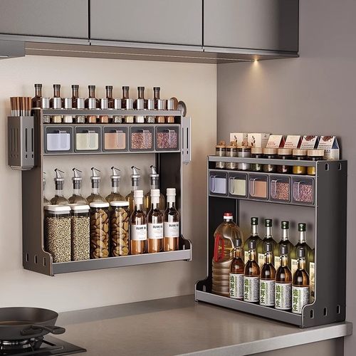 厨房多功能调味品置物架调料收纳