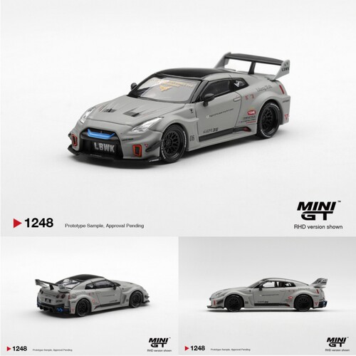 MINIGT164日产GTRR35合金车模