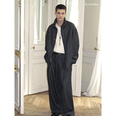 kernhafen柯恩哈芬 牛仔裤 建议一套入 编织腰绳阔腿套装