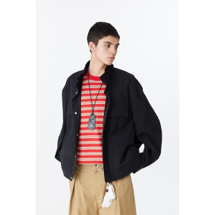 混纺抗皱舒适时髦装 Kernhafen 常青款 衣柜里 饰领袢外套 春季