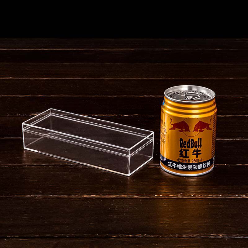 长方形带盖塑料包装盒首饰摆件展示收纳礼物喜糖盒亚克力透明盒子