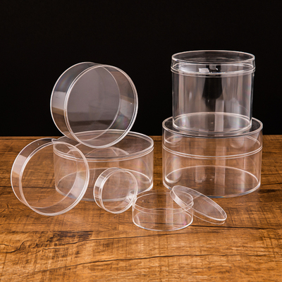 高透明圆形食品级带盖糖果礼品盒