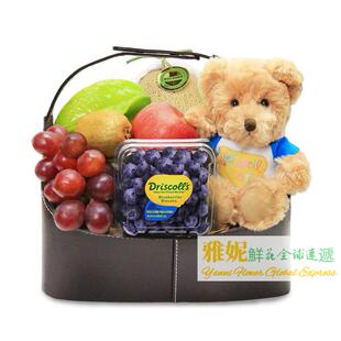 香港探望礼品蓝速递探病慰问康复鲜花果篮速递同城深水埗小西湾