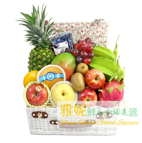 香港新鲜水果篮速递同城元旦新年