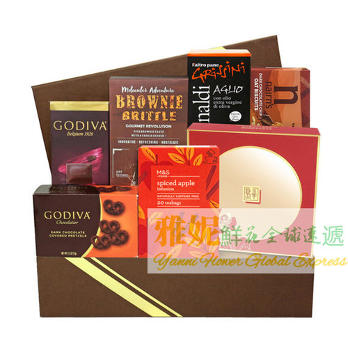 香港中秋礼品蓝水果红酒速递