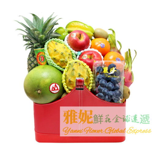 香港高檔水果禮品藍速遞同城商務合作送禮元旦新年聖誕澳門送貨