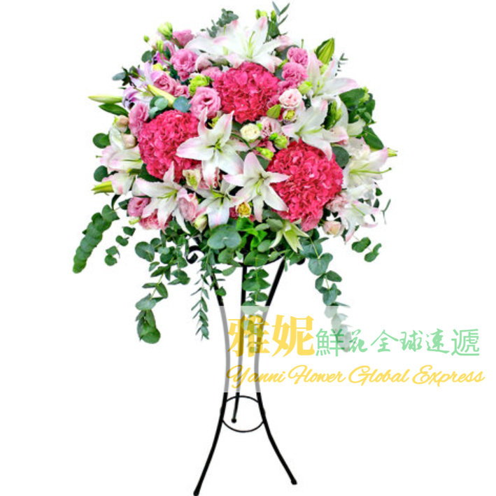 香港开业鲜花蓝花店送花订花乔迁祝贺庆典粉丝应援九龙中环红馆