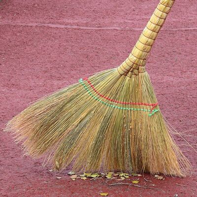 老式加大加厚高粱穗扫把家用金丝苗笤帚学校工地用扫地扫帚小扫帚