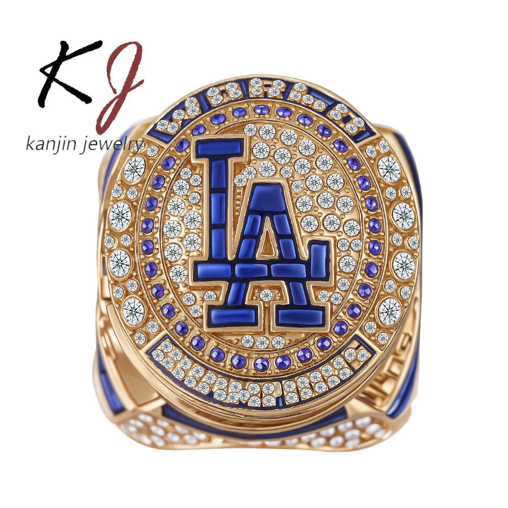 2024-2025年官方洛杉矶道奇MLB冠军戒指棒球戒指欧美流行饰品