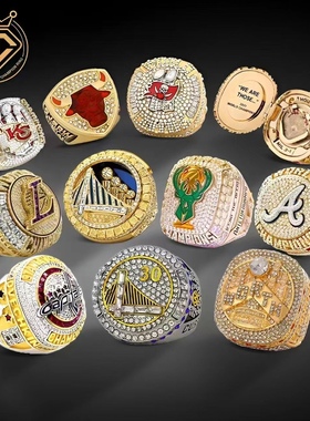 2023年丹佛掘金15号约基奇冠军戒指 抽屉式可打开带旋转开关