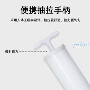 抽真空抽塑料袋现 J02014物理教学仪器 抽气筒 手动抽气泵
