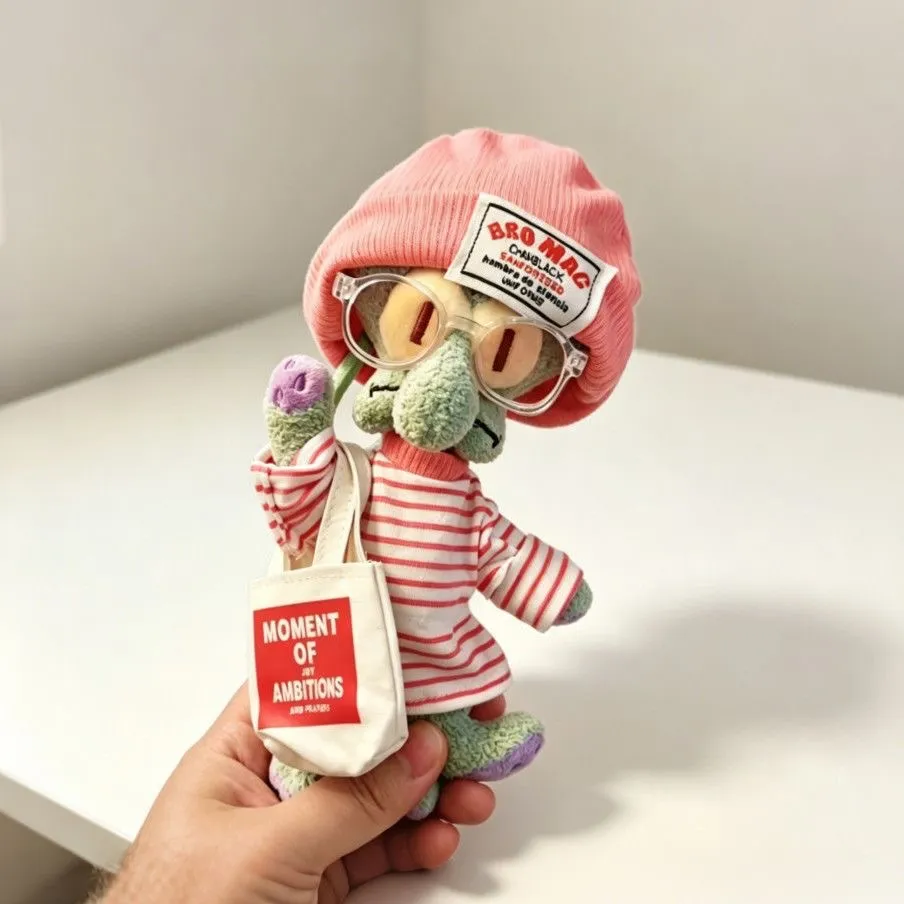 仅娃衣/比奇堡X11章鱼哥大艺术家挂件娃衣卡通人物睡眠时间服饰萌图片
