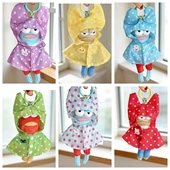 比奇堡 着替外出雨披服萌 居民们娃衣酷酷鱼呆呆鱼丑鱼打工鱼换装