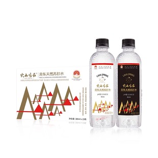 火山鸣泉克东天然苏打水330mlx6瓶装弱碱