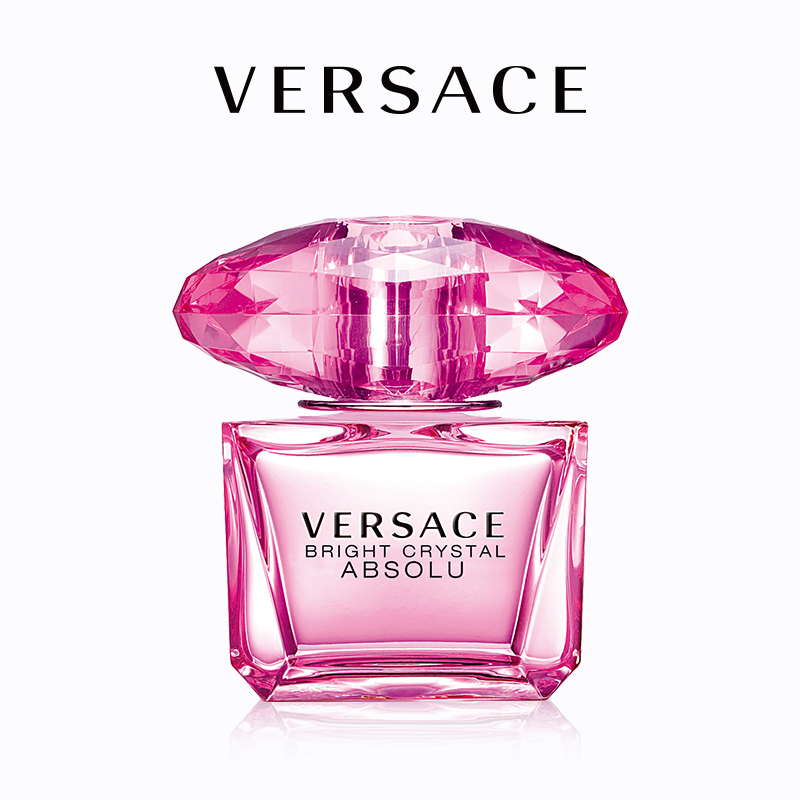 【白敬亭同款】Versace/范思哲臻挚粉钻女士浓香水花果香大牌送礼