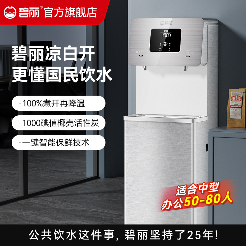 碧丽商用饮水机开水器大型工厂办公室学校直机温开水凉白开W-2D