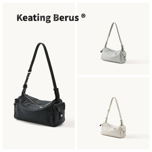 【李娜同款】山下循迹mini相机包圆筒包单肩斜挎腋下包手机小包