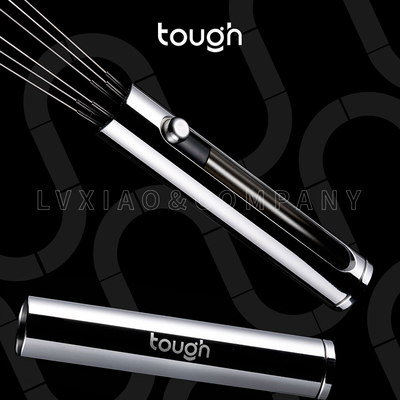 顽固咖啡布粉针伸缩搅粉针不锈钢意式咖啡散粉针打散结块均匀布粉