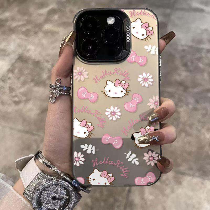 满屏KT猫适用15plus日韩16promax苹果手机壳iphone14卡通13少女12