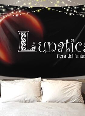 超大特大幅尺寸Lunatica女声交响金属乐队装饰画直播背景海报油画