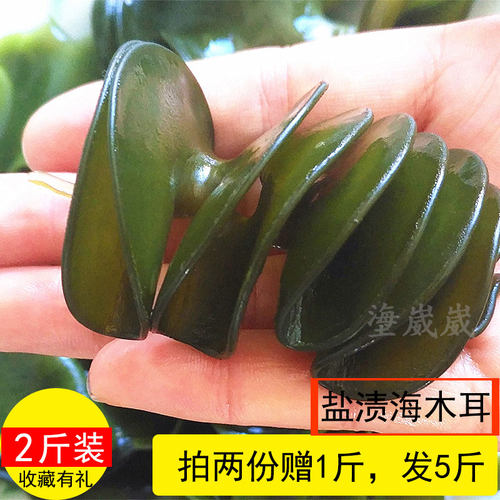 海白菜海木耳新鲜海木耳海灵芝