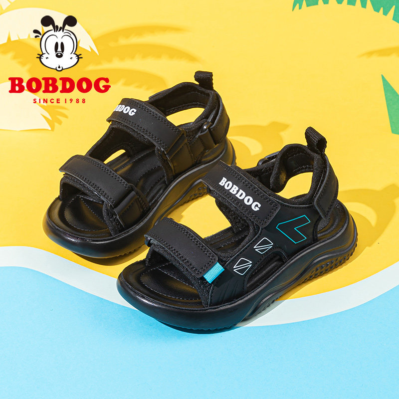 巴布豆童鞋儿童凉鞋男童夏季2026新款夏鞋小学生夏款沙滩男孩鞋子