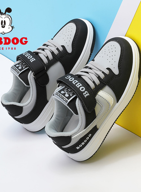 巴布豆童鞋儿童鞋子2026新款春秋款低帮板鞋男童春季女男孩运动鞋