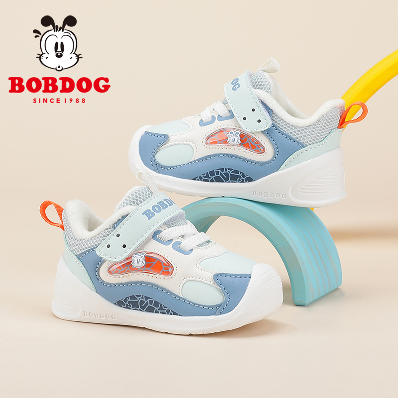 巴布豆童鞋冬季宝宝学步鞋