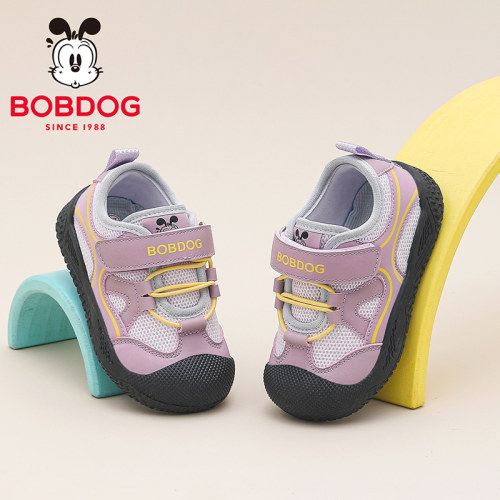 巴布豆童鞋女宝鞋子2026新款春季女童机能幼童宝宝女孩儿童学步鞋