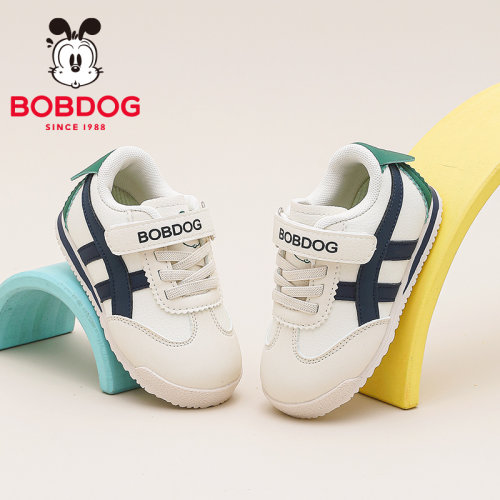 巴布豆童鞋男童鞋子2026新款春季男宝宝网鞋透气男孩女儿童学步鞋