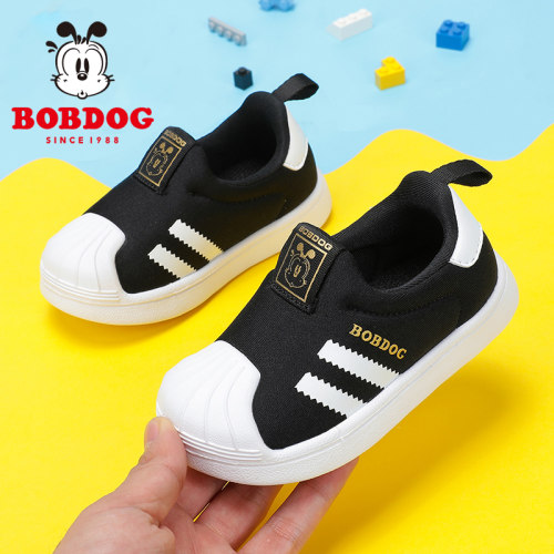 巴布豆春秋小童休闲板鞋