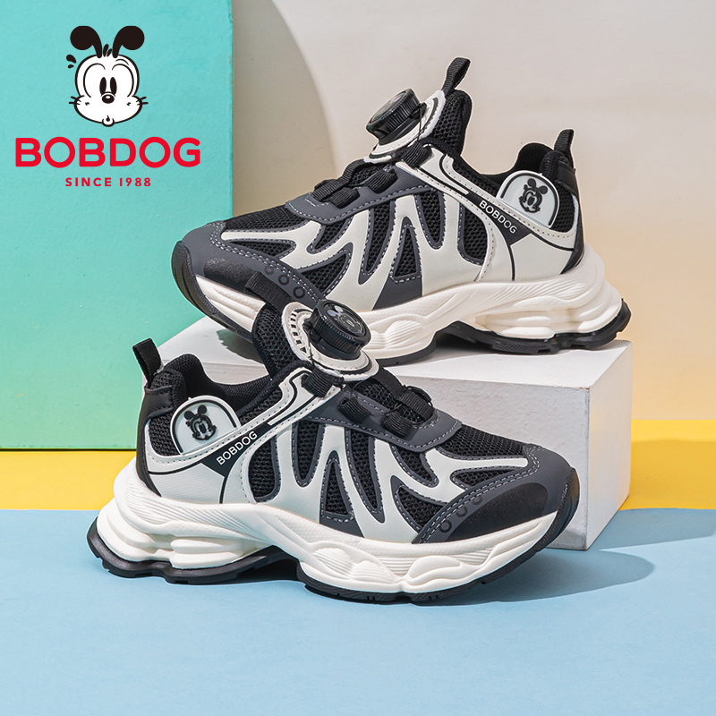 巴布豆童鞋男童鞋子秋2025新款秋季男宝鞋大童男鞋男款儿童运动鞋