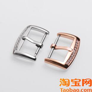 原装适配手表配件劳力士FM法兰克穆勒精钢表扣针扣1618mm