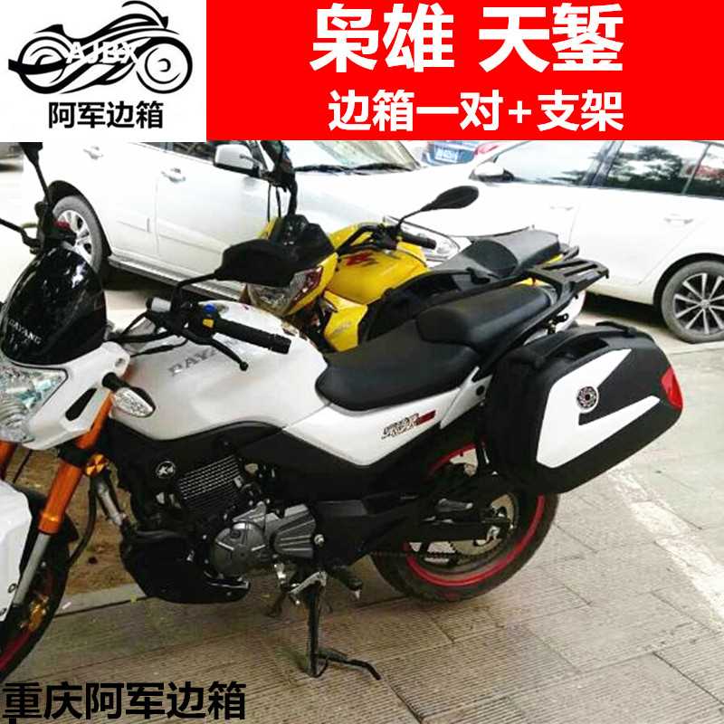 摩托车大阳枭雄dy150-200大运e天錾150-200边箱侧箱尾箱