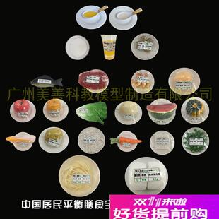 中国居民膳食宝塔食品营养z食物交换份模型正常人群饮食指导 新版