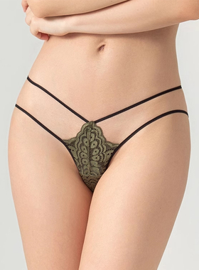 Phili lowland翡丽法式性感内裤 绑带丁字裤蕾丝 TX2112