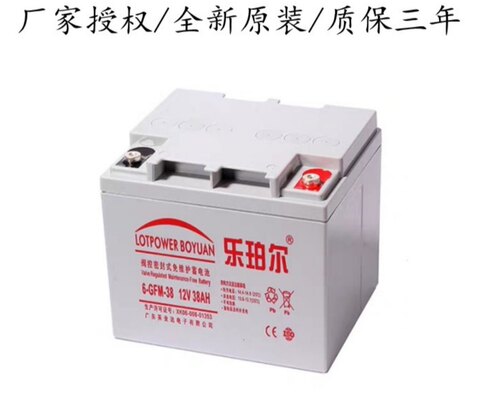 乐珀尔蓄电池12V38AH/EPS配电柜