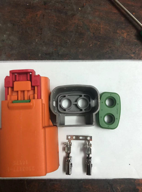 TE/泰科TE泰科新能源汽车插头连接器公母插头2103171-1