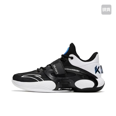 安踏水花5篮球鞋男子氮科技减震防滑耐磨低帮实战运动鞋112321108