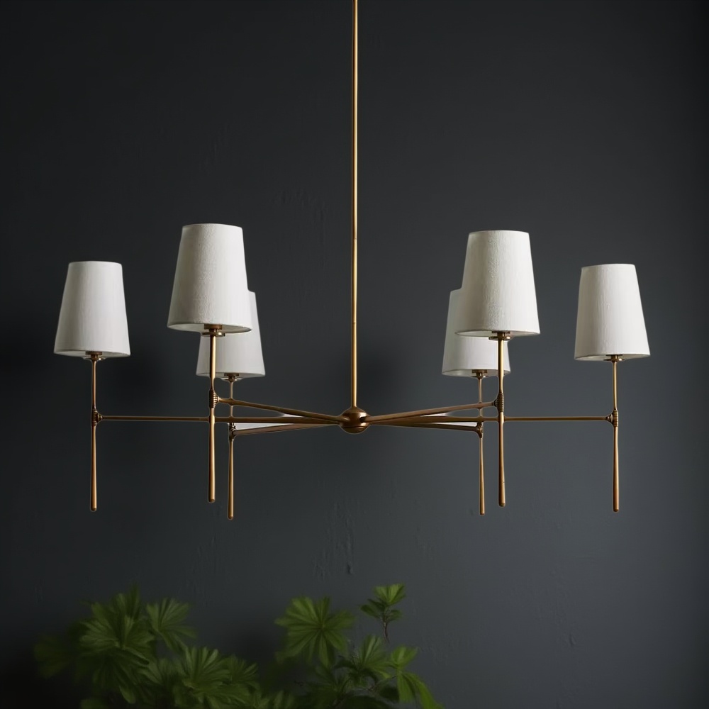 全铜北欧后现代设计师美式简约个性艺术样板房客展厅卧室书房吊灯