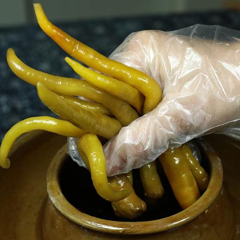 酸辣椒 根根精选 酸辣爽脆 腌辣椒农家自制泡椒下饭菜