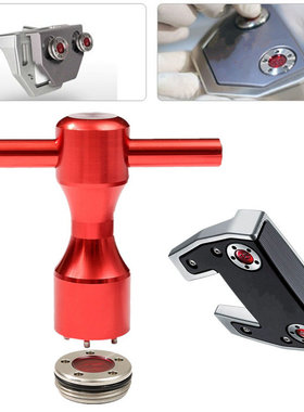 高尔夫推杆配件加重螺丝扳手红色数字配重螺丝5孔Scotty螺丝刀